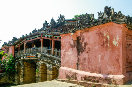 Hoi An Vietnam 17 April 2009 Hoi An is a World Heritage listed town located on the beautiful coastline of Vietnamのeditorial素材