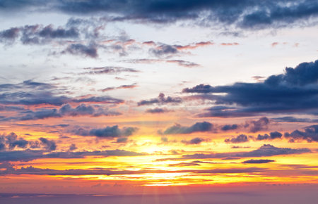 beautiful sunset clouds