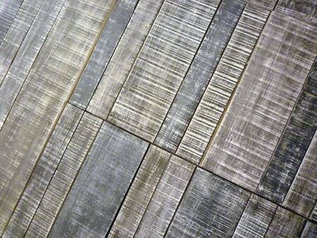 closep up of the old aged wood panelの写真素材