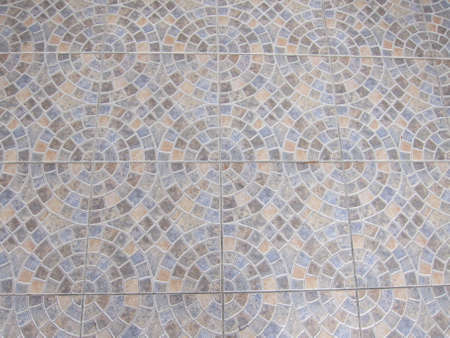 Stone pavement texture background close upの写真素材