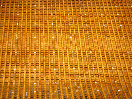Roof tiles of the Chinese templeの写真素材