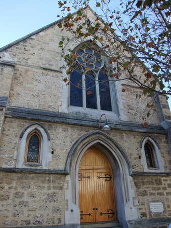 Wesley Church at Fremantle in Western Australiaの写真素材