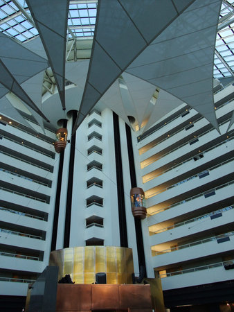 Interior of Crown Casino in Perth, Western Australia