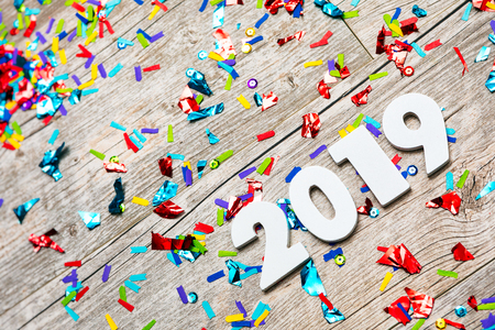 Great background series for New Year's Eve.  Some for 2019.  Easy to add text to.の写真素材