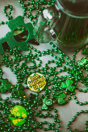 Series to celebrate St. Patrick's Day.の写真素材