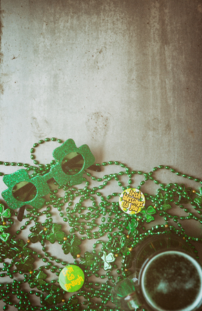 Series to celebrate St. Patrick's Day.の写真素材