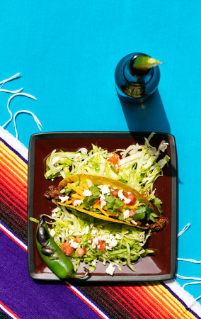 Series featuring United States' take on Mexican food for Cinco De Mayo.の写真素材