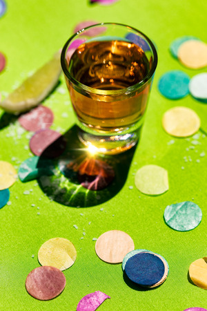 Colorful images with copyspace for Cinco De Mayo party advertising.の写真素材