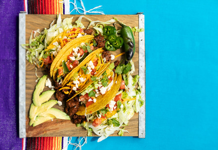 Series featuring United States' take on Mexican food for Cinco De Mayo.の写真素材