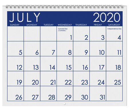 12 image series of months on the year in a 3d rendered calendar. January, February, March, April, May, June, July, August, September, October, November, December.の写真素材