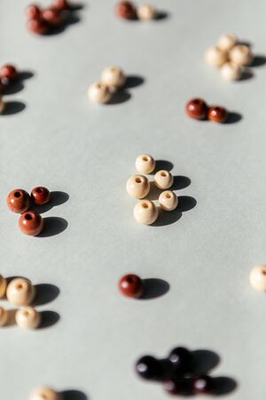 Concept visualizing "social distancing" which is being promoted during the current coronavirus crisis.の写真素材