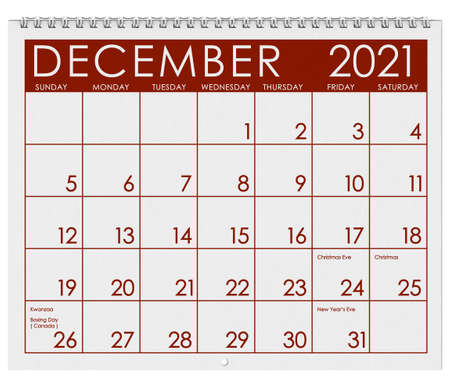 12 image series of months on the year in a 3d rendered calendar. January, February, March, April, May, June, July, August, September, October, November, December.の写真素材