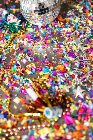 Very colorful Happy New Year celebration image series.の写真素材