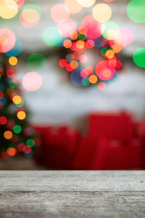 Series with colorful lights and lots of copyspace for Christmas.の写真素材