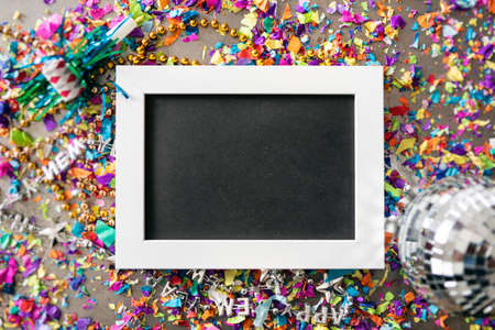 Very colorful Happy New Year celebration image series.の写真素材