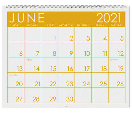 12 image series of months on the year in a 3d rendered calendar. January, February, March, April, May, June, July, August, September, October, November, December.の写真素材