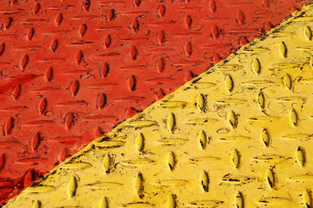 Red and yellow Catwalkの写真素材