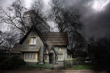 Haunted house in London