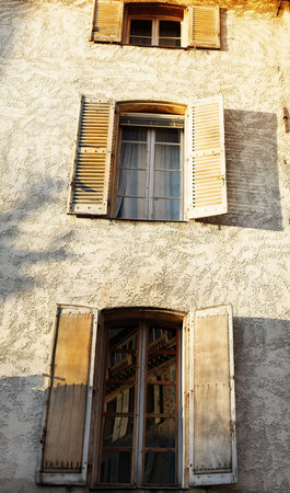 Building in Antibes, France.