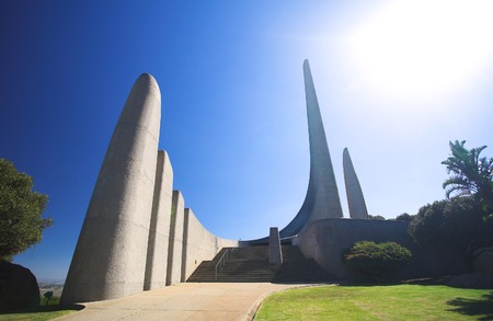 Famous landmark of the Afrikaans Language Monument in Paarl, Western Cape, South Africaの写真素材