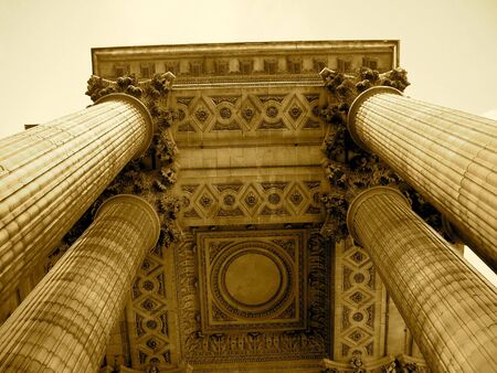 Le Panthéon, Parisの写真素材