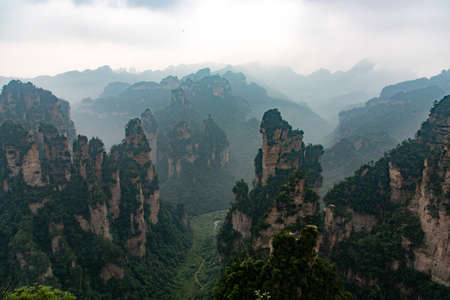 Zhangjiajie sceneryのeditorial素材