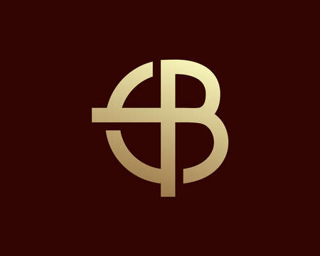 Initial letter EB logo template suitable for businesses and product names. This stylish logo design could be used for different purposes for a company, product, service or for all your ideas.のイラスト素材