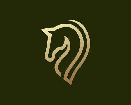 Horse logo, Vector mascot, Vector illustration icons and logo design elements - horse vectorのイラスト素材
