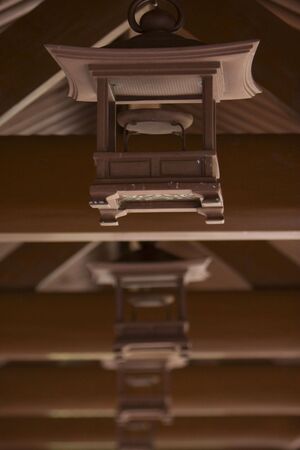 temple Lampの写真素材