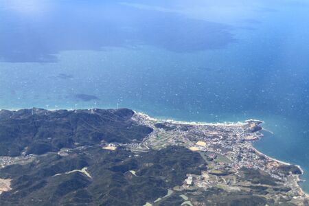 airplane viewの写真素材