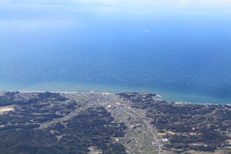 airplane viewの写真素材