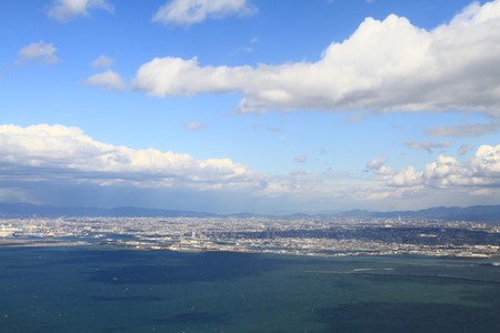 airplane viewの写真素材