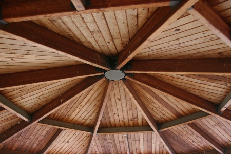 Wooden Ceilingの写真素材