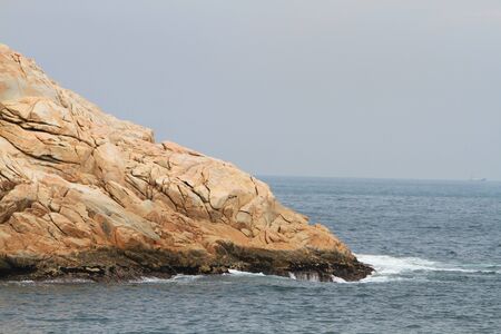 Rocky ocean shoreの写真素材