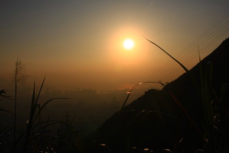 sunsetの写真素材