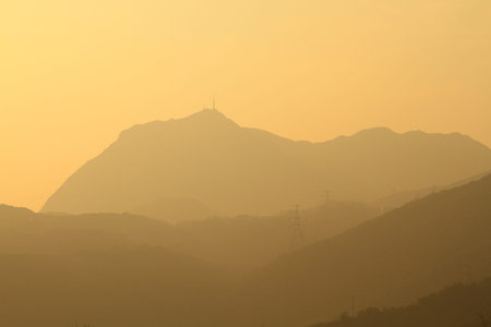 sunsetの写真素材