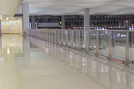 Futuristic Airport Entrance hallのeditorial素材