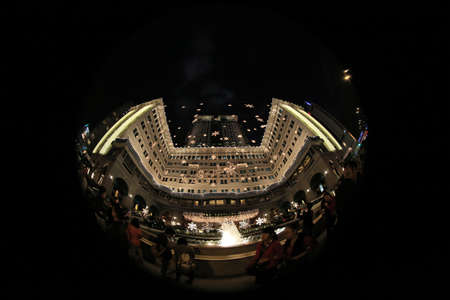 Christmas nightのeditorial素材