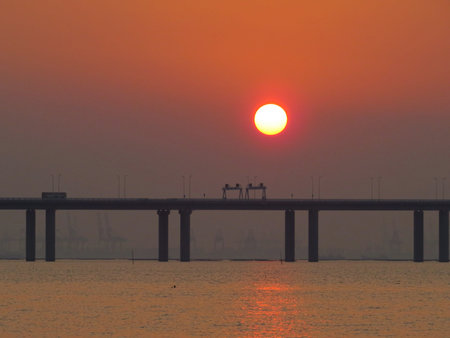 sunset          の写真素材