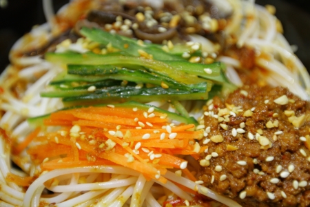 Rice noodlesの写真素材