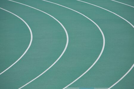 Lanes Of Racing Trackの写真素材