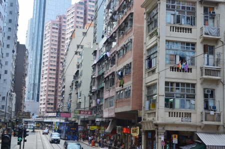 sai wan  hong kongのeditorial素材