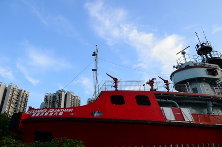 Fireboat Alexander Granthamのeditorial素材