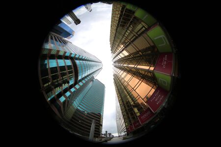  business building at hong kongのeditorial素材