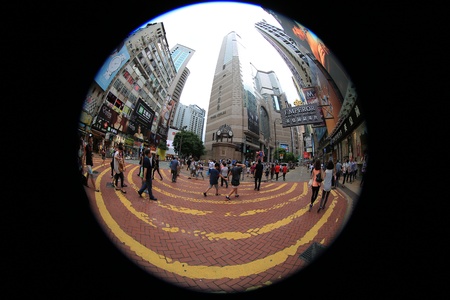Causeway Bay hong kongのeditorial素材