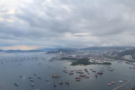 stonecutters, hong kongの写真素材