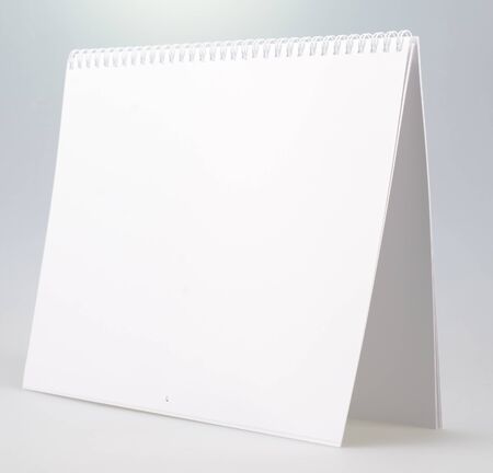 calendar white demoの写真素材