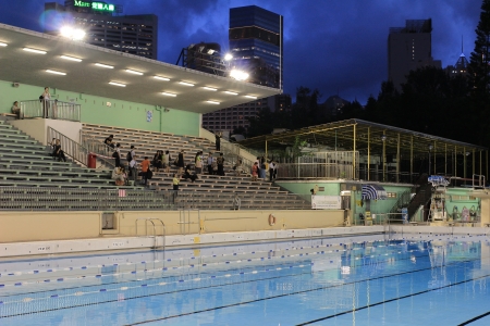 Victoria park swimming Poolのeditorial素材