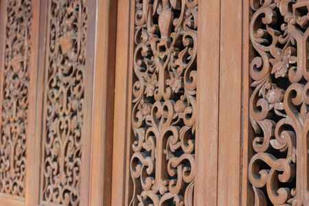 chinese style windowの写真素材