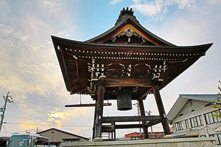 Temple  in Takayama, Japanのeditorial素材